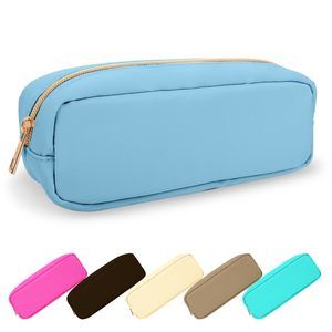Small Pencil Case Makeup Bag For Purse, Cute Pencil Pouch Preppy Nylon Makeup🐣